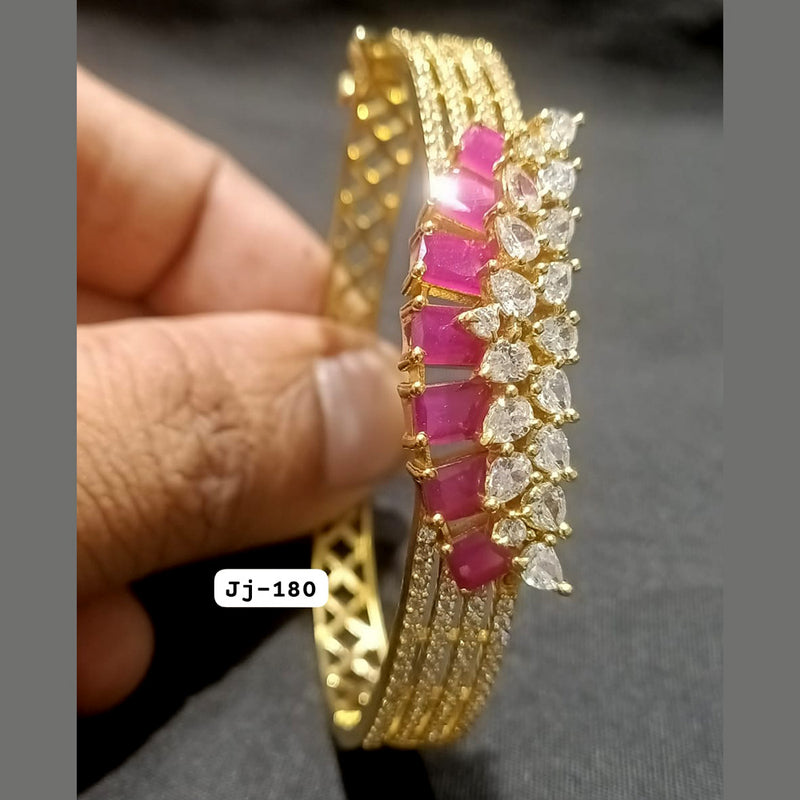 Jain Jewellers Gold Plated AD Stone Kada