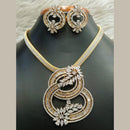 Jain Jewellers Gold Plated AD Necklace Set