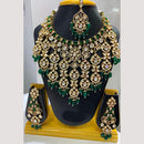 Jain Jewellers Gold Plated Polki Kundan Necklace Set