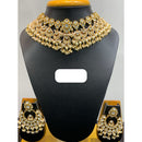 Jain Jewellers Pearl and Kundan Beautiful Necklace set with Chandbali Earrings   
