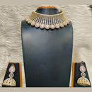 Jain Jewellers Glamorous American Diamond Designer Necklace Set 