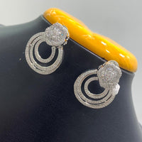 Jain Jewellers American Diamond Dangler Earrings
