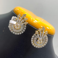 Jain Jewellers American Diamond Dangler Earrings