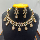 Jain Jewellers Graceful Polki Kundan Stone Choker Necklace Set