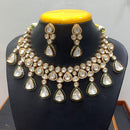 Jain Jewellers Graceful Polki Kundan Stone And Meenakari Necklace Set