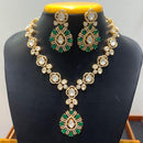 Jain Jewellers Graceful Polki Kundan Stone Choker Necklace Set