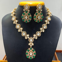 Jain Jewellers Graceful Polki Kundan Stone Choker Necklace Set
