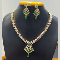 Jain Jewellers Premium American Diamond Designer Necklace Set