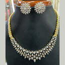Jain Jewellers Premium American Diamond Designer Necklace Set
