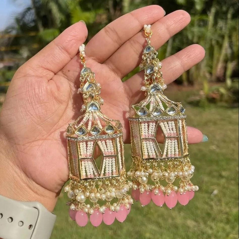 Kavita Art Gold Plated Jhumki Earrings