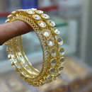 Kavita Art Gold Plated Kundan Bangles Set