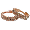 Kavita Art Rose Gold Plated Austrian Stone Bracelet