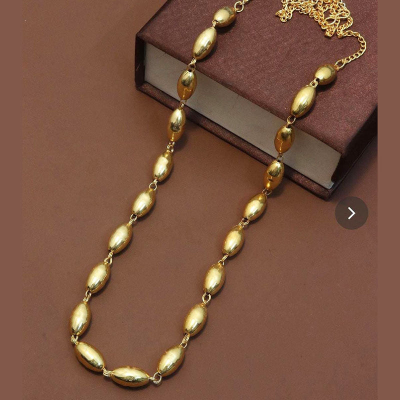 Kavita Art Gold Plated Beads Long Chain