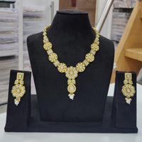 Kavita Art Gold Plated AD Necklace Set