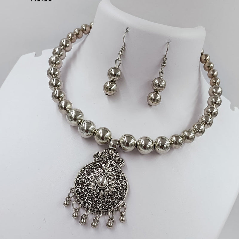 Kavita Art Oxidised Plated Necklace Set