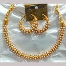 Kavita Art Gold Plated Pearls Necklace Set