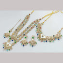 Kavita Art Gold Plated Crystal Stone And Beads Necklace Combo