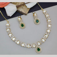 Kavita Art Gold Plated Kundan Stone Necklace Set