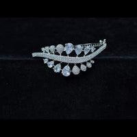 Kavita Art Silver Plated American Diamonds Bracelet