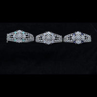 Kavita Art Silver Plated American Diamonds Bracelet
