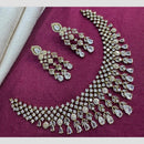 Kavita Art Gold Plated American Diamond Necklace Set