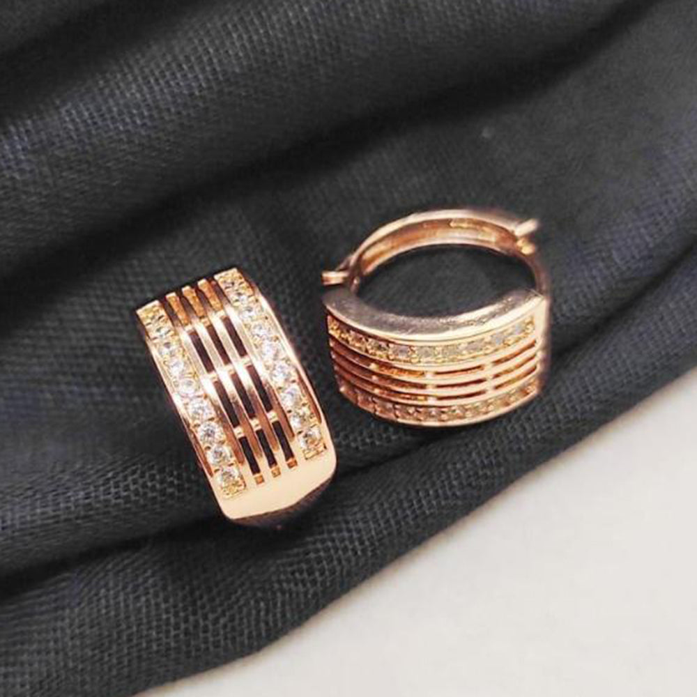 Kavita Art Gold Plated Austrian Stone Stud Earrings