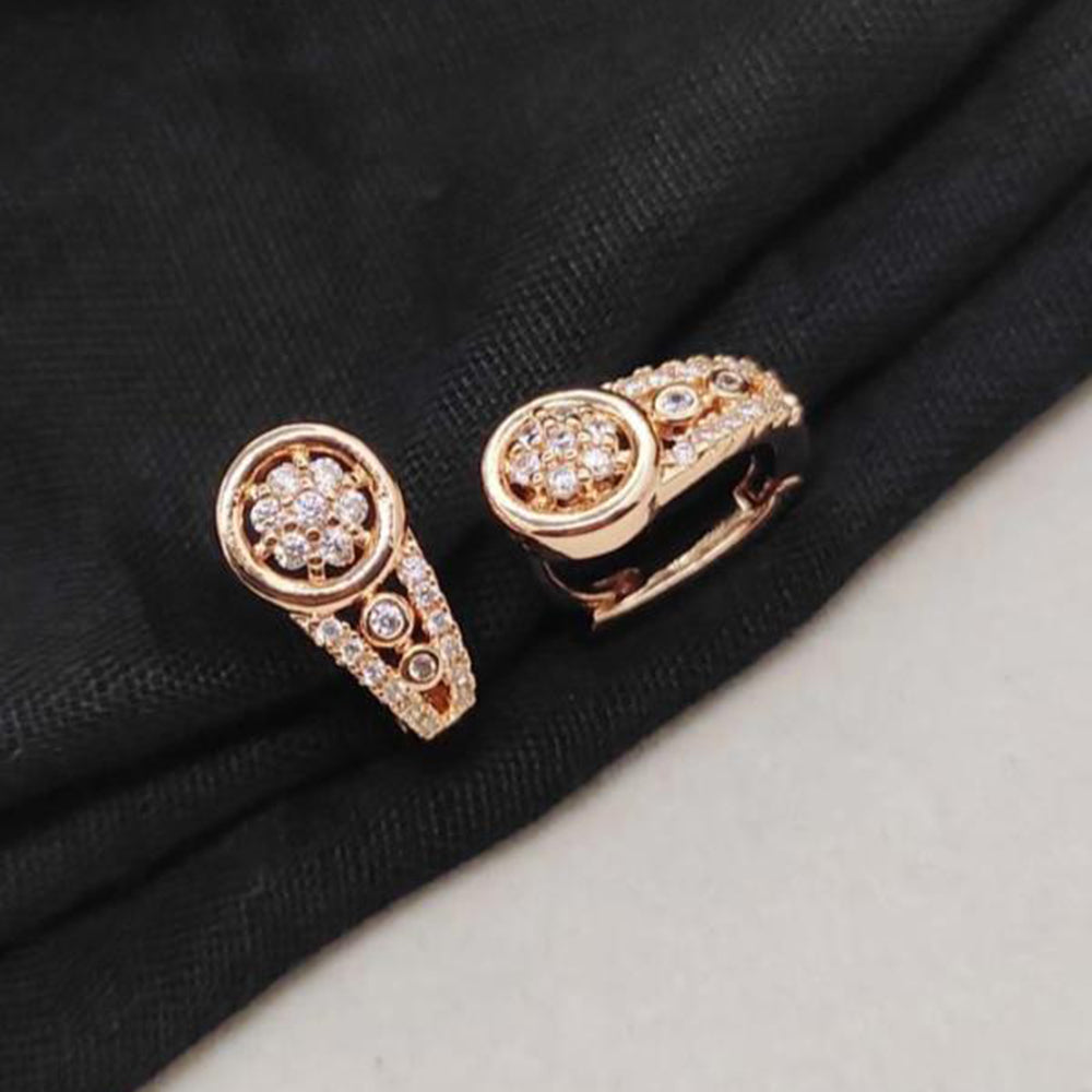 Kavita Art Gold Plated Austrian Stone Stud Earrings