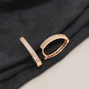 Kavita Art Gold Plated Austrian Stone Stud Earrings