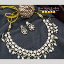 Kavita Art Gold Plated Crystal Stone And Beads Necklace Set