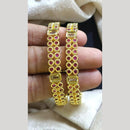 Kavita Art Gold Plated Crystal Stone Bangles Set