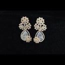 Kavita Art Gold Plated American Diamonds Dangler Earrings