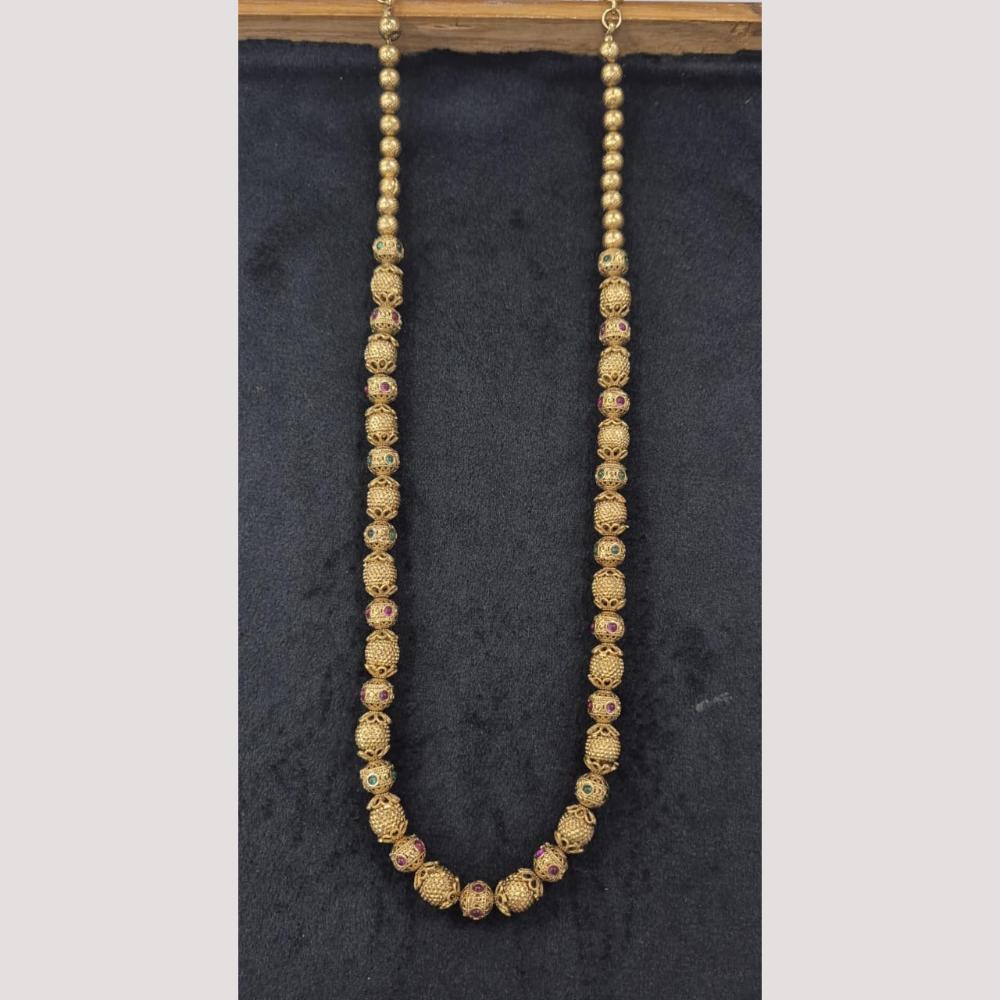 Kavita Art Gold Plated Long Necklace Set