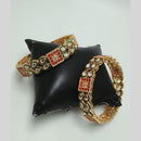 Kavita Art Gold Plated Kundan Stone Bangles Set