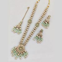 Kavita Art Gold Plated Kundan Long Necklace Set
