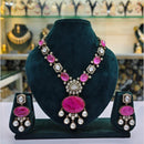 Kavita Art Gold Plated Polki Kundan Stone Necklace Set