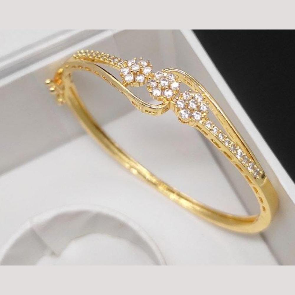Kavita Art Gold Plated American Diamonds Bracelet