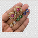 Kavita Art  Crystal Stone Stud Earrings
