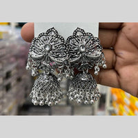 Kavita Art Vintage Look Kundan Stone Jhumki Earrings