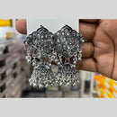 Kavita Art Vintage Look Kundan Stone Jhumki Earrings