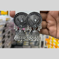 Kavita Art Vintage Look Kundan Stone Jhumki Earrings