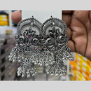 Kavita Art Vintage Look Kundan Stone Jhumki Earrings