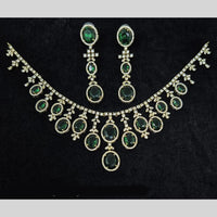 Kavita Art Luxury Look Austrian Stone And American Diamond Necklace Set