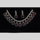 Kavita Art Luxury Look Austrian Stone And American Diamond Necklace Set