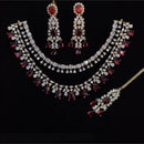 Kavita Art Luxury Look American Diamond Necklace Set