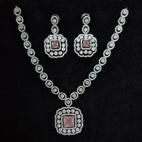 Kavita Art Luxury Look Austrian Stone And American Diamond Necklace Set