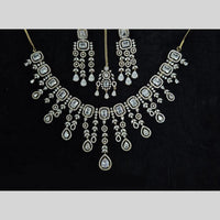 Kavita Art Luxury Look Austrian Stone And American Diamond Necklace Set