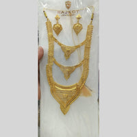 Kavita Art Royal Look Antique Multi Layer Long Necklace Set