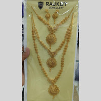 Kavita Art Stylish Double Layer Necklace Set