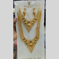 Kavita Art Stylish Double Layer Necklace Set