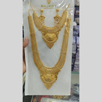 Kavita Art Stylish Double Layer Necklace Set